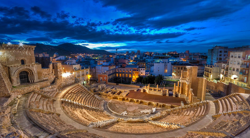 Fotografía del Teatro Romano de Cartagena